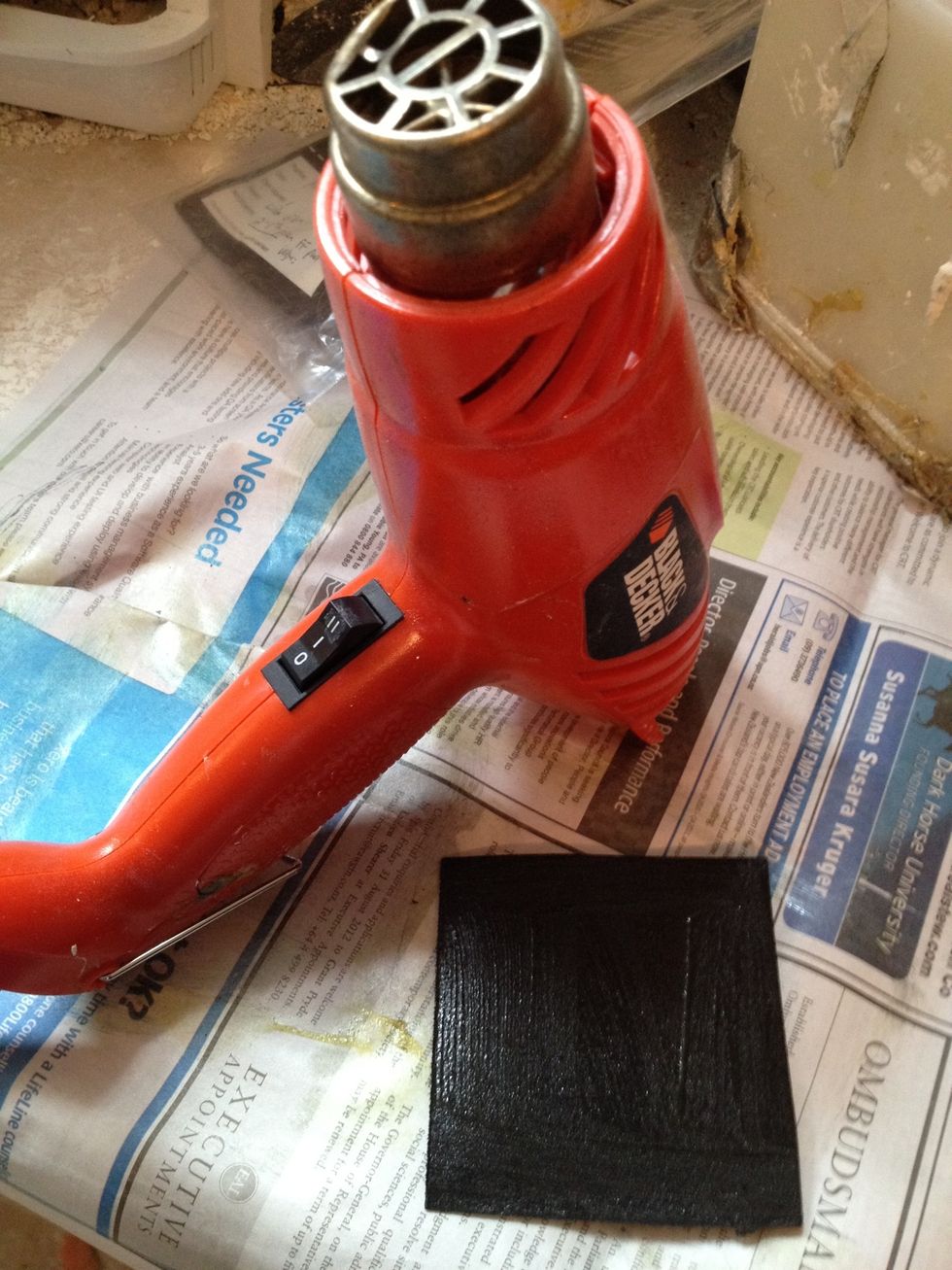 Heat only the rearfoot posting. Not the FDI