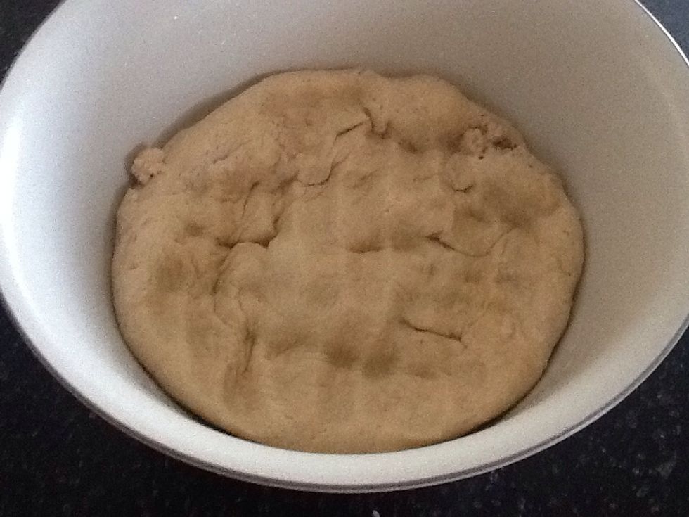 Heat oven to 375 degrees Fahrenheit. After dough has risen, punch down.