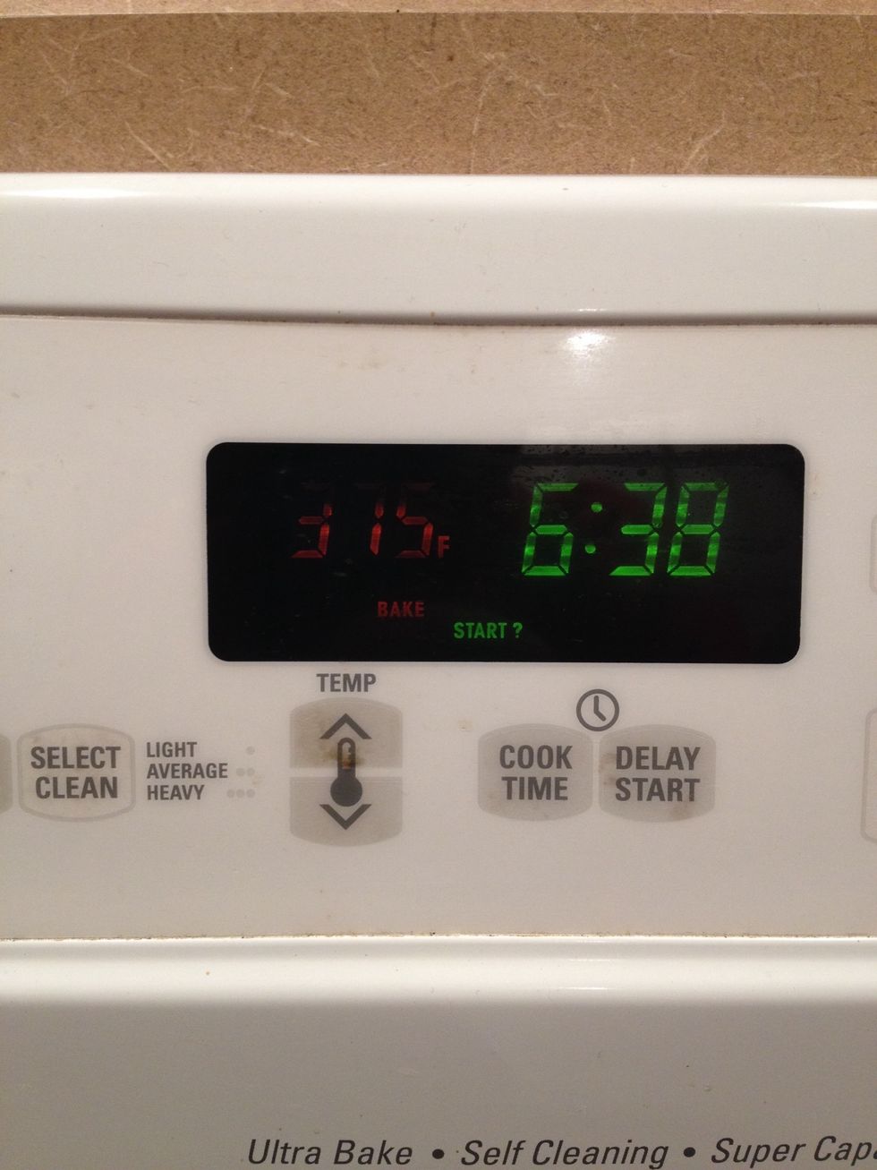 Heat oven to 375\u00b0.