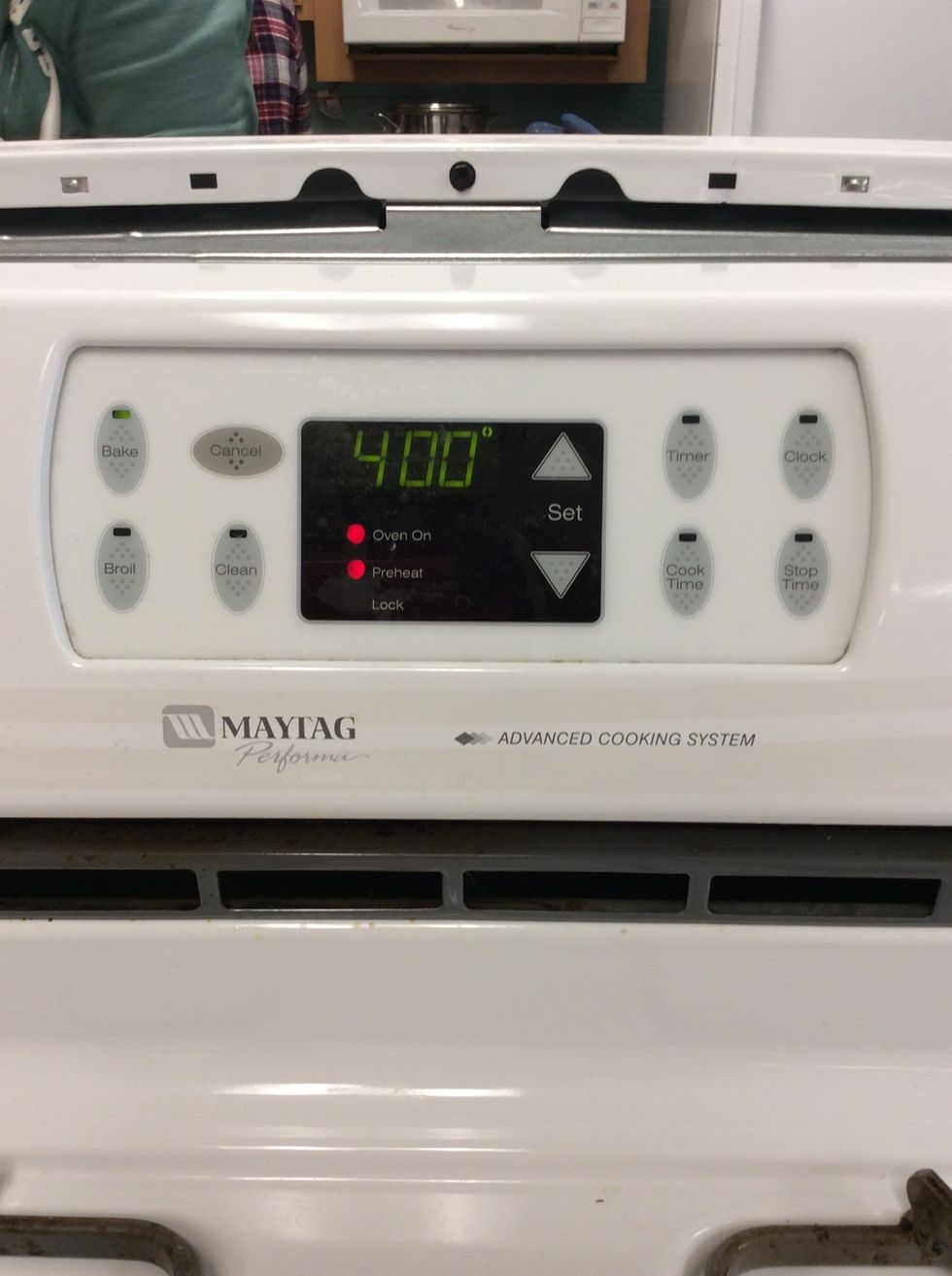 Heat oven to 400 degrees F