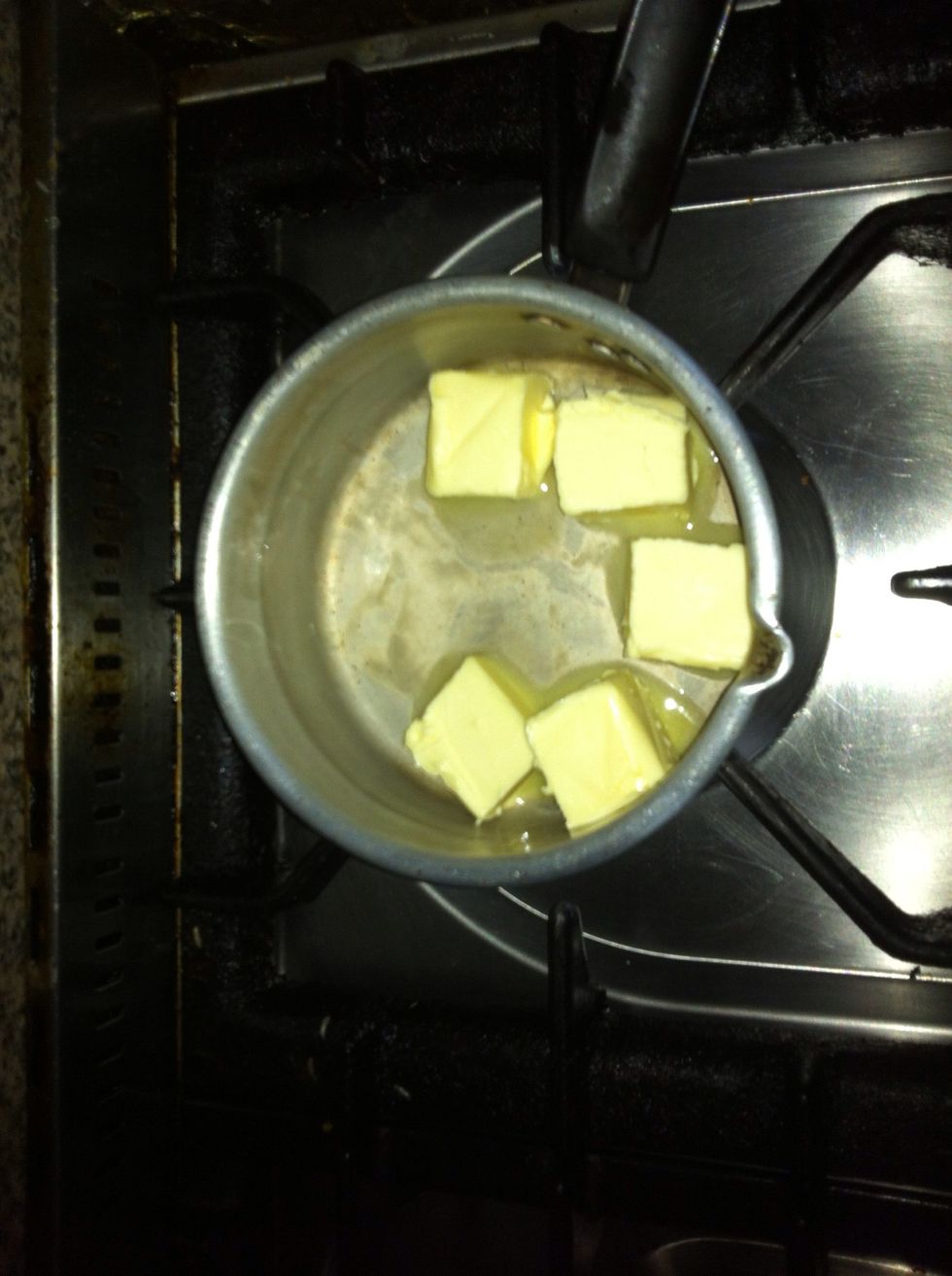 Heat over a low-medium flame