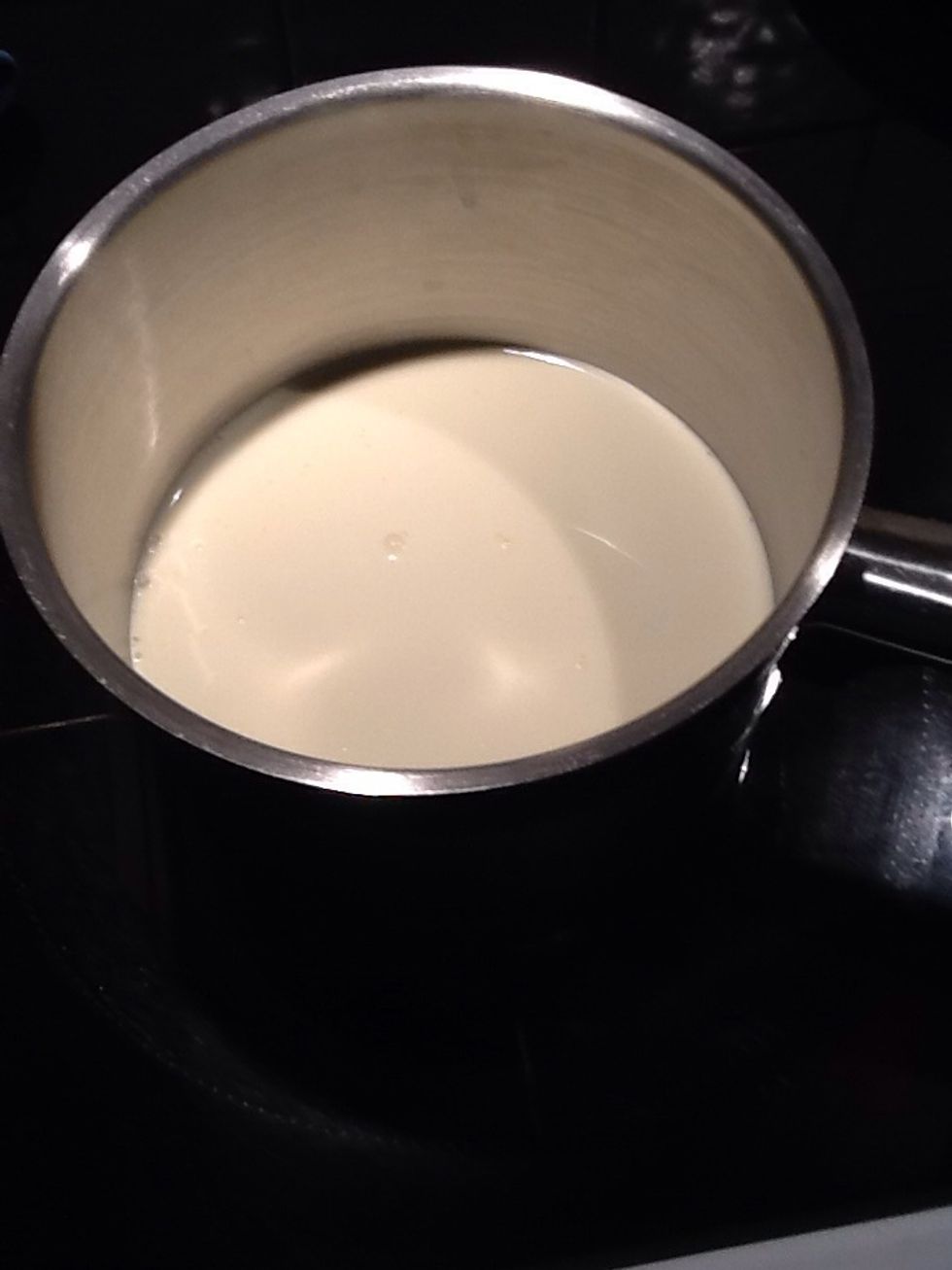 Heat the cream