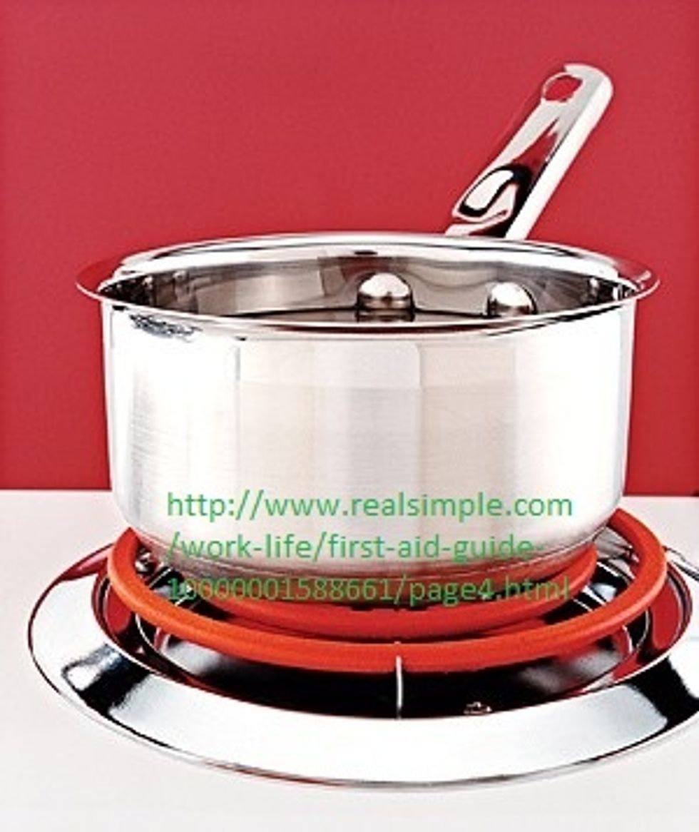 Heat the mixture on the stove until it's boiling.