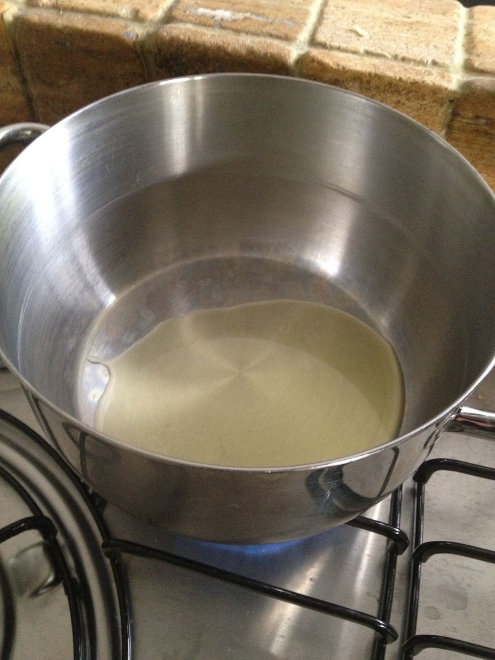 Heat the olive oil