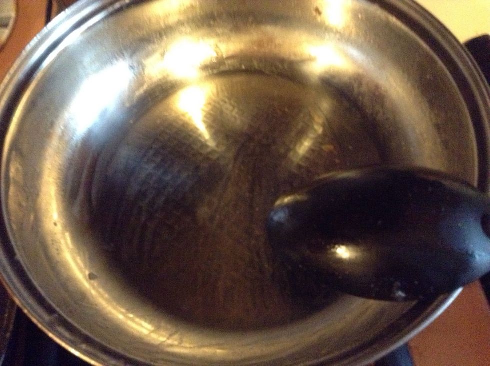 Heat the pan and add some butter like 2 table spoon