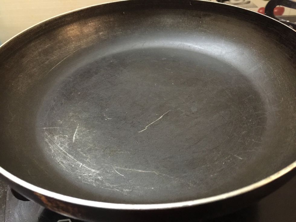 Heat the pan