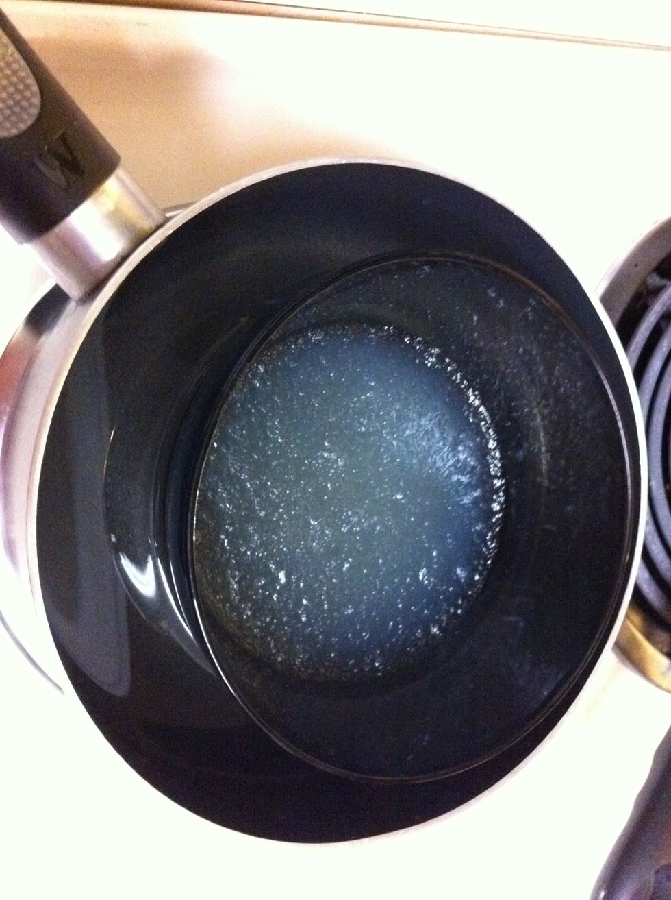 Heat the soaked gelatin