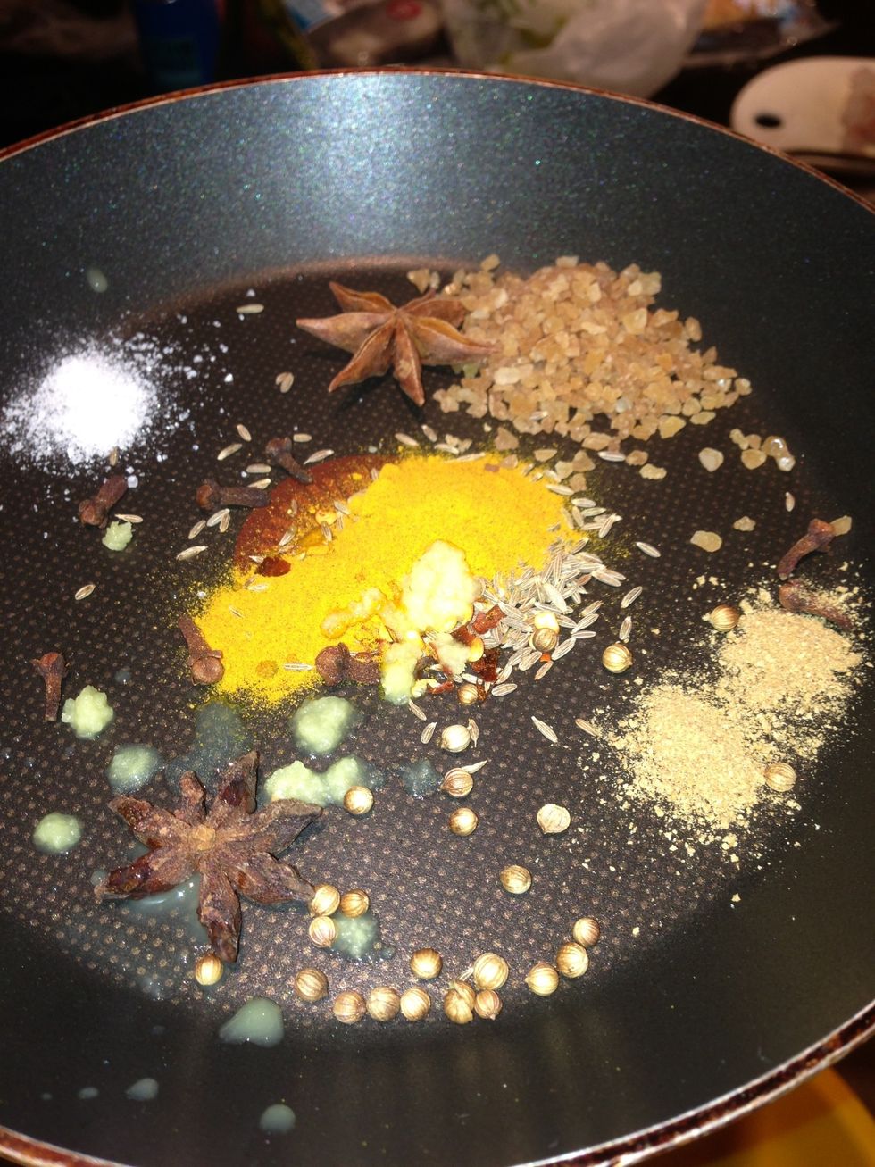 Heat until it smells great