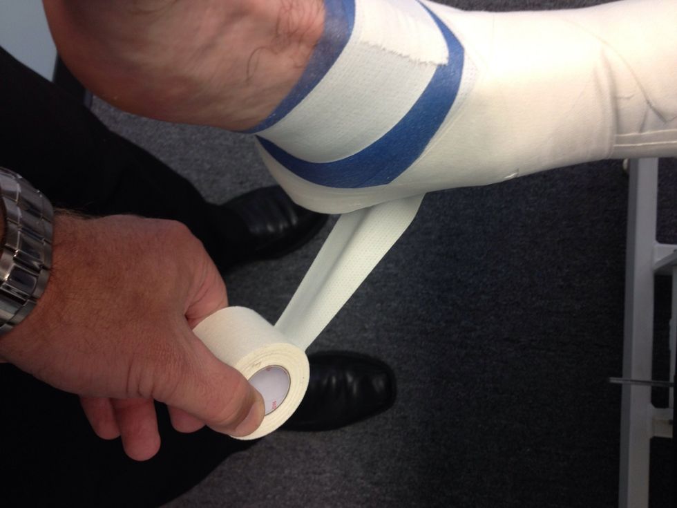 How to tape an ankle B+C Guides