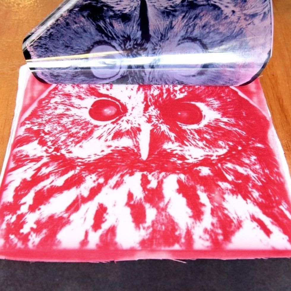 Hello again Mr. Owl! If you're new to Inkodye, our "Print a Photo on Cotton with Inkodye" guide has detailed step-by-step instructions on how to make a great print.