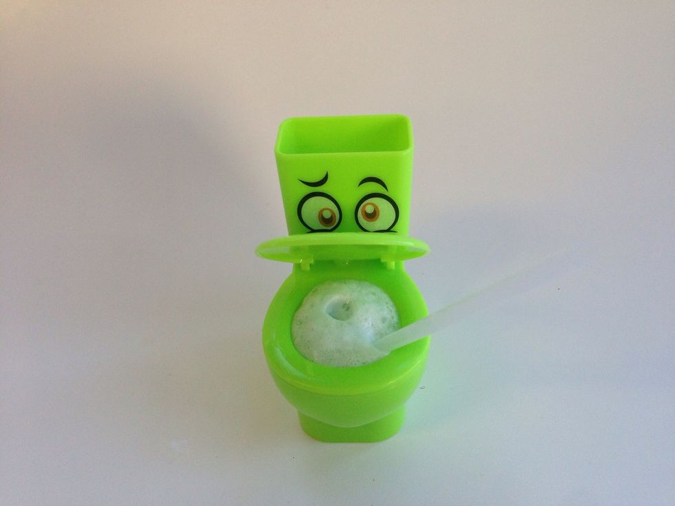 Hello-Please flush me