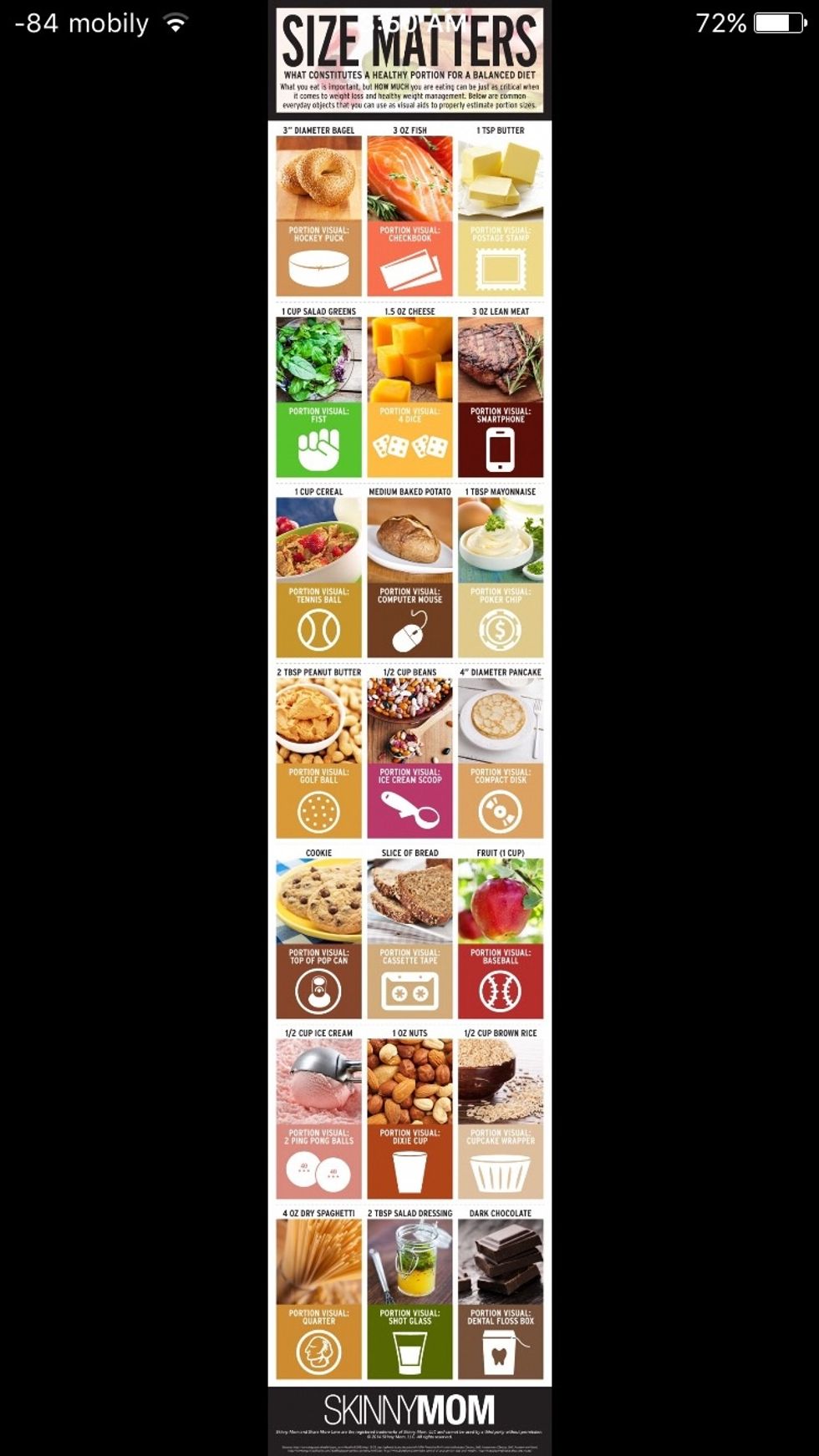 HELPFUL TIPS FOR APPROPRIATE PORTION SIZES