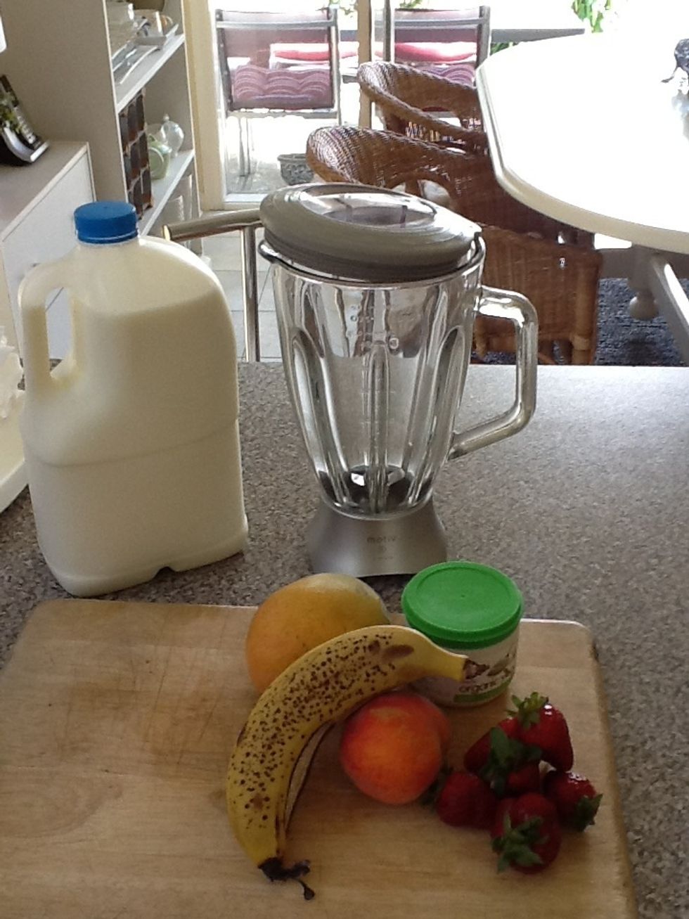 Here are all my ingredients, you can simply get these from your local supermarket.