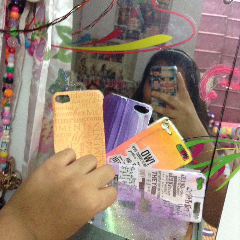 Here are all the covers that I have made. U can change whenever u like. Now you have a cover for every occasion in less than 15 mins and is very cheap and easy!!