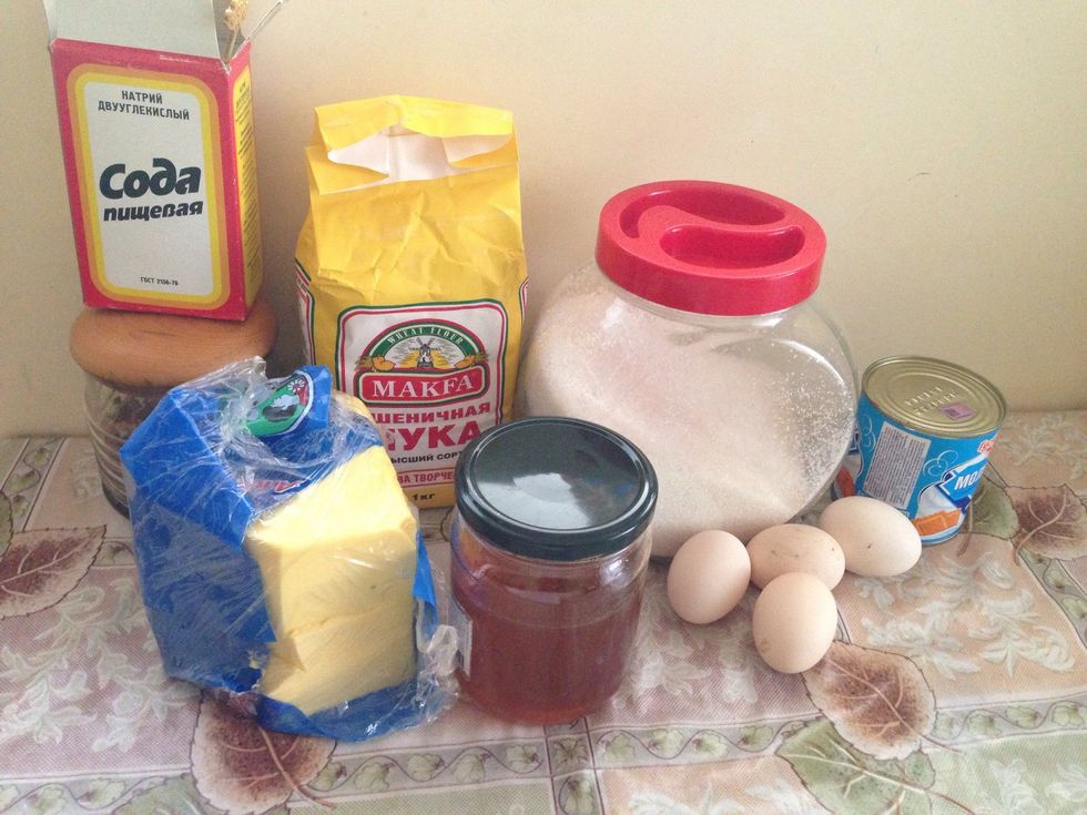 Here are half of the ingredients