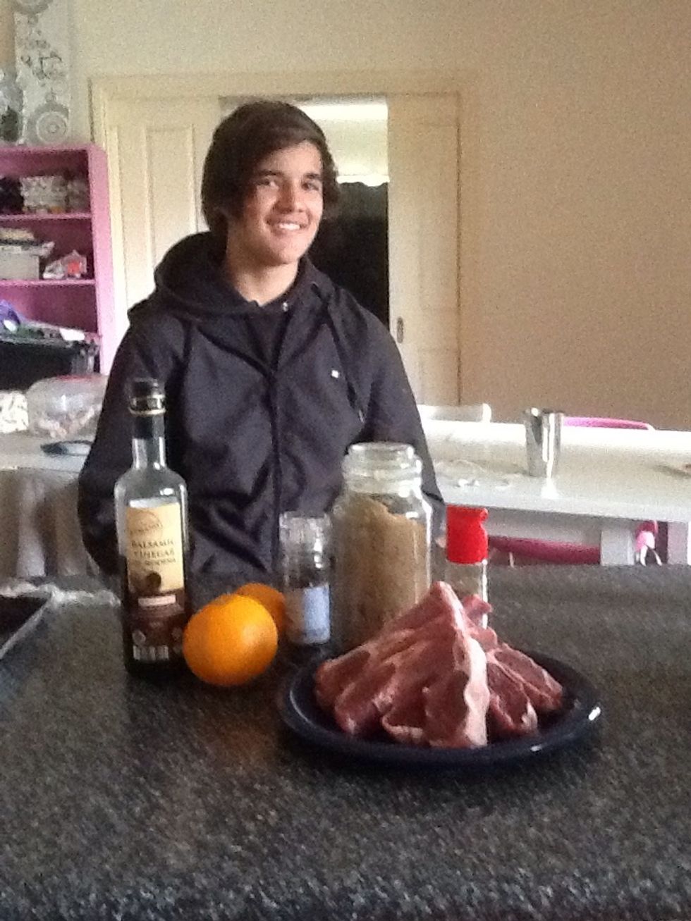 Here are my ingredients