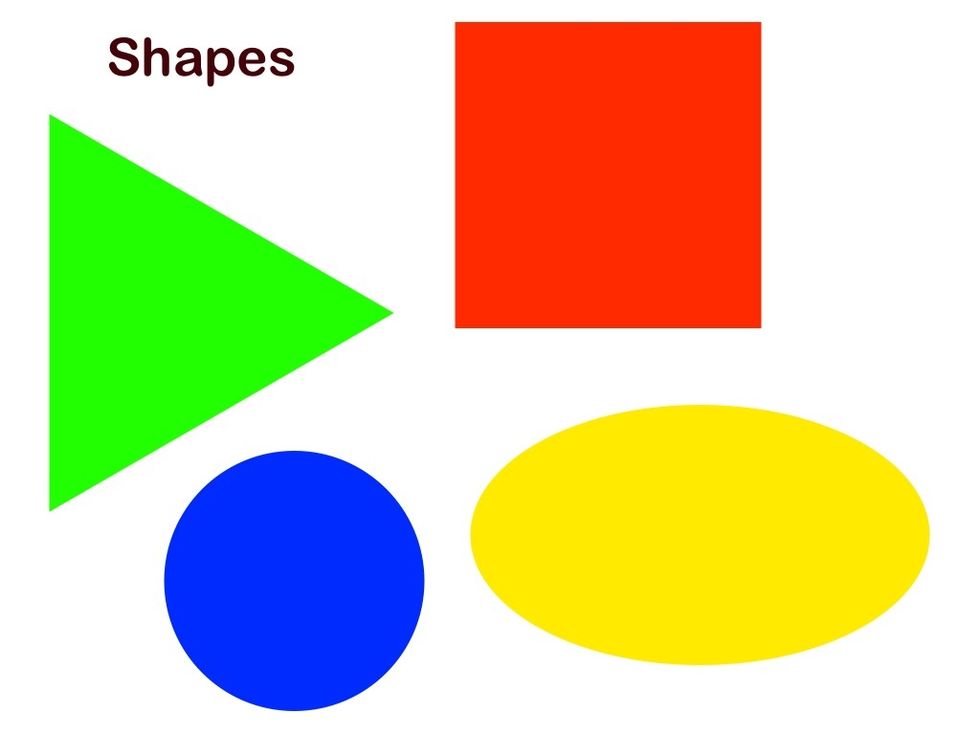 Here are some common shapes!