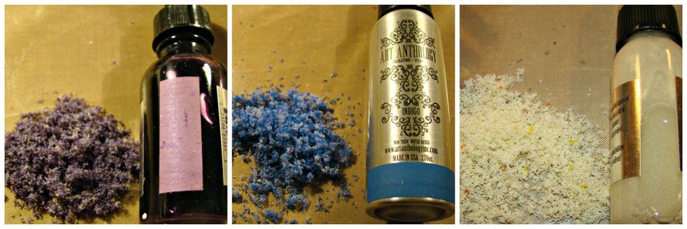 Here are some more colors I made.