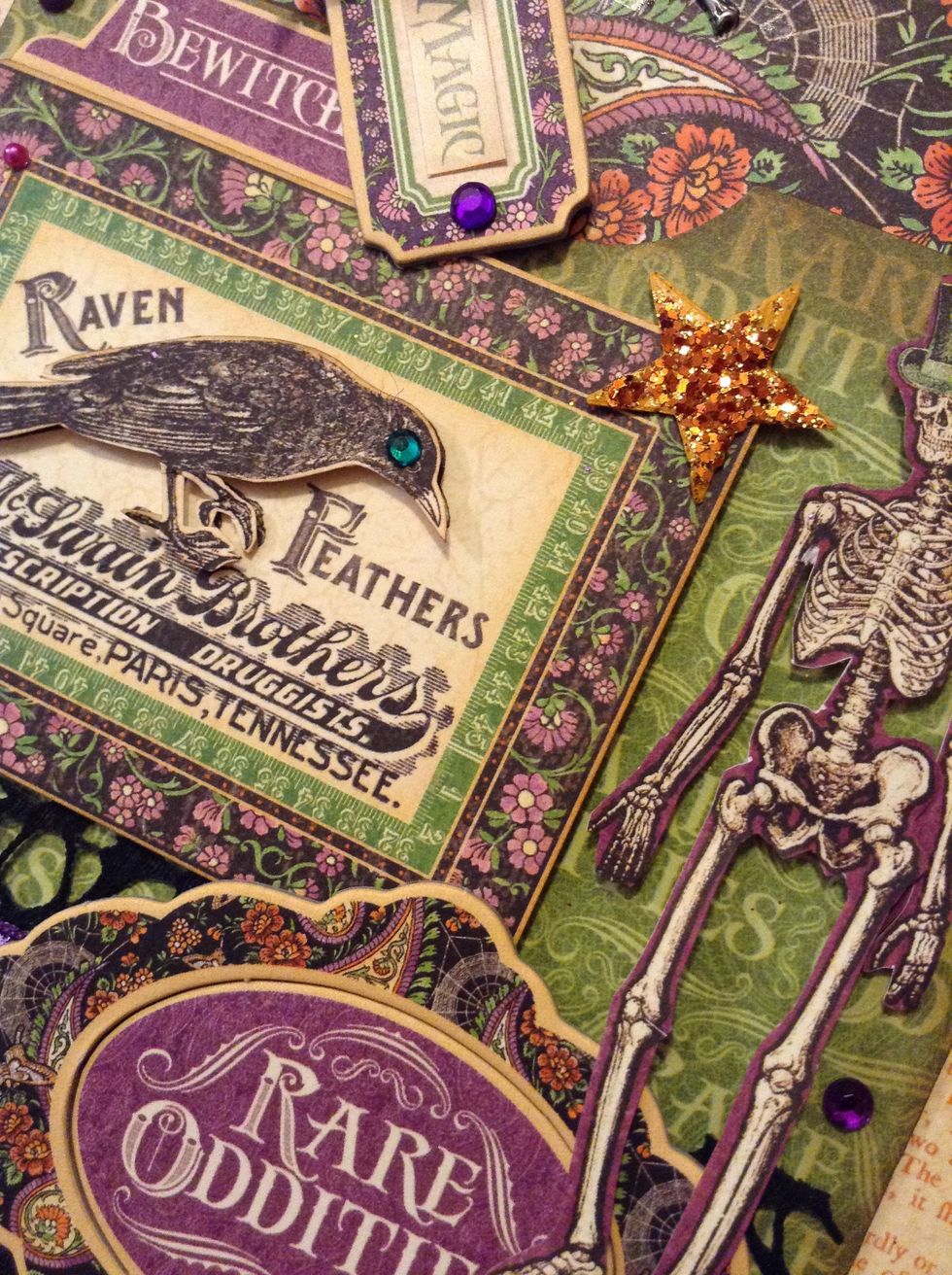 Here are some photos of how I decorated mine