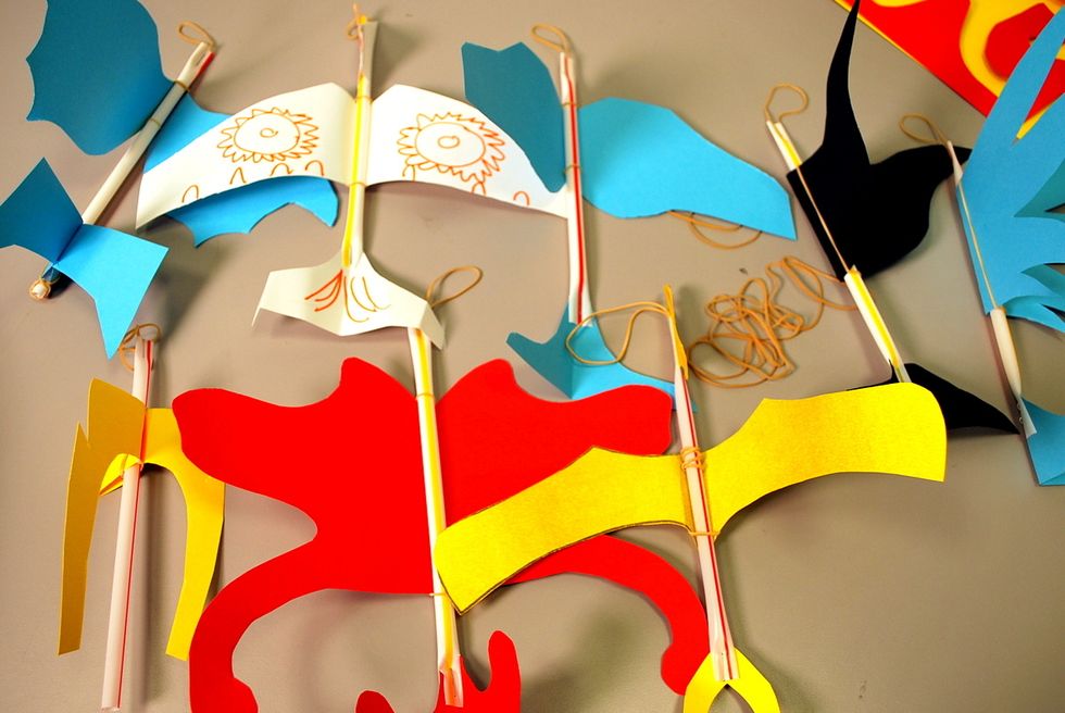 Here are some wonderful examples of Slingshot Gliders! It's great to have a few pre-made gliders as examples.