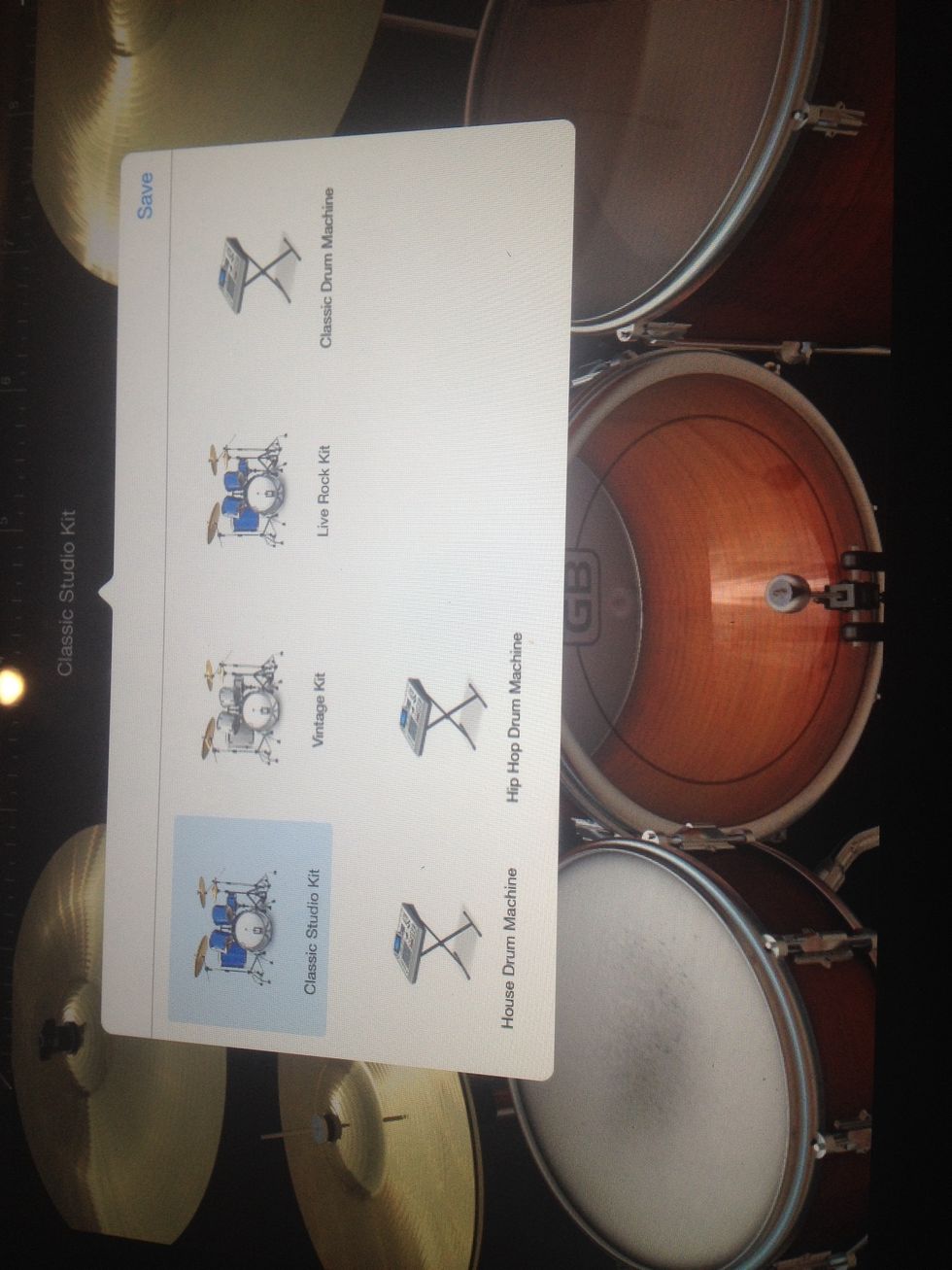 Here are the drum selections; depending on your genre, you'll use whatever you need and think suits your music and or style best.