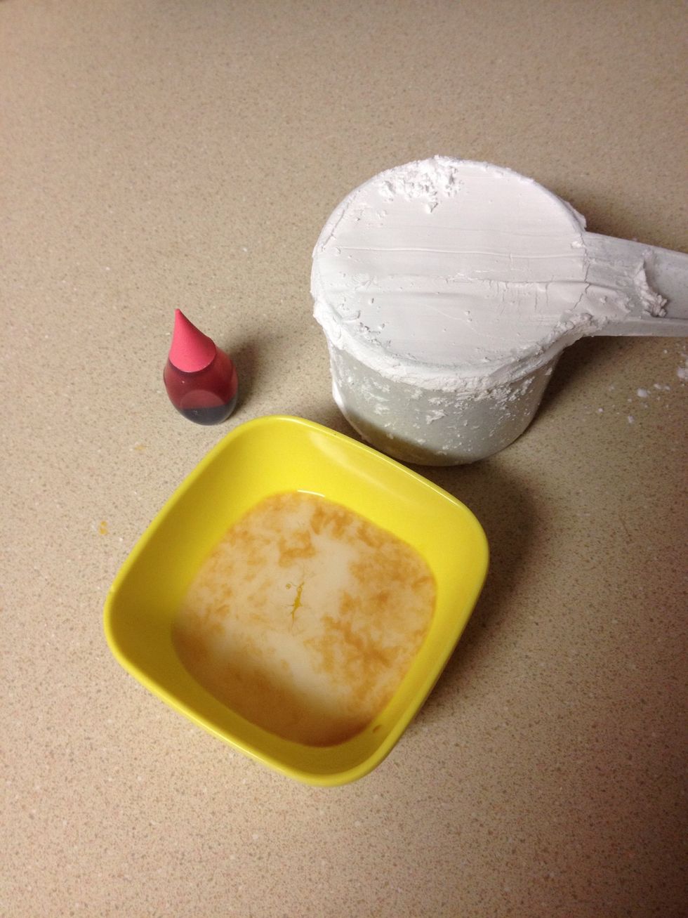 Here are the icing ingredients