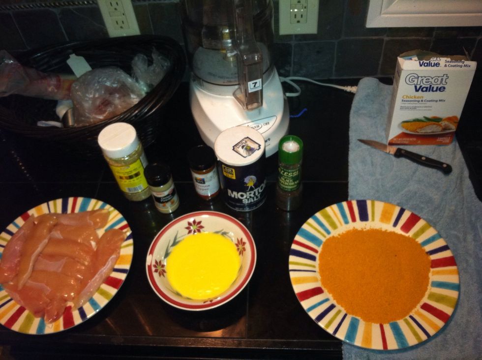 Here are the ingredients I picked.