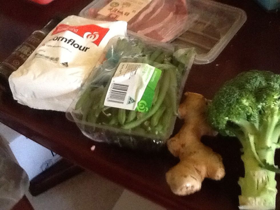 Here are the ingredients They can be found at your local supermarket or your local Asian supermarket, both in which supply these ingredients