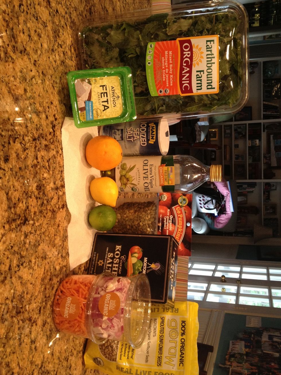 Here are the ingredients you'll need!