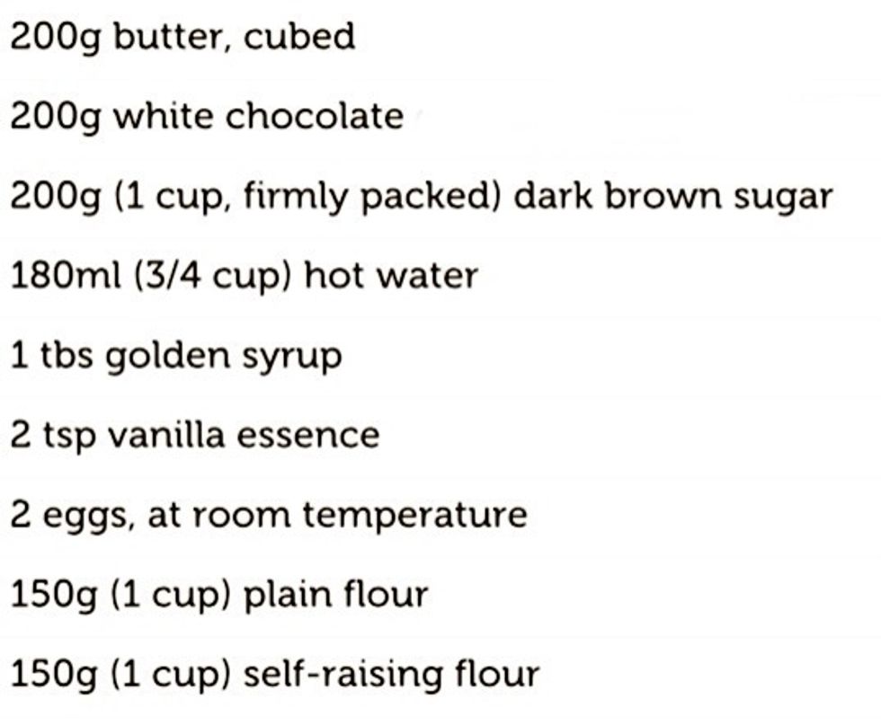 Here are the ingredients. :)