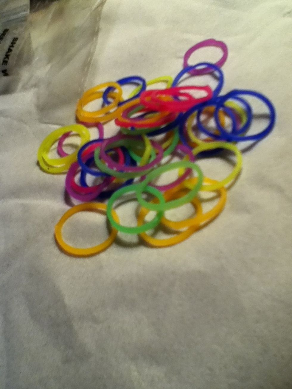 Here are the looms (elastics) you can buy from a local dollar store.