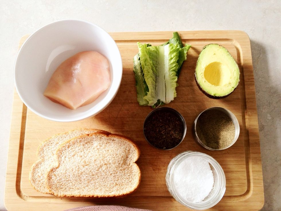 Here are the main ingredients you will need.