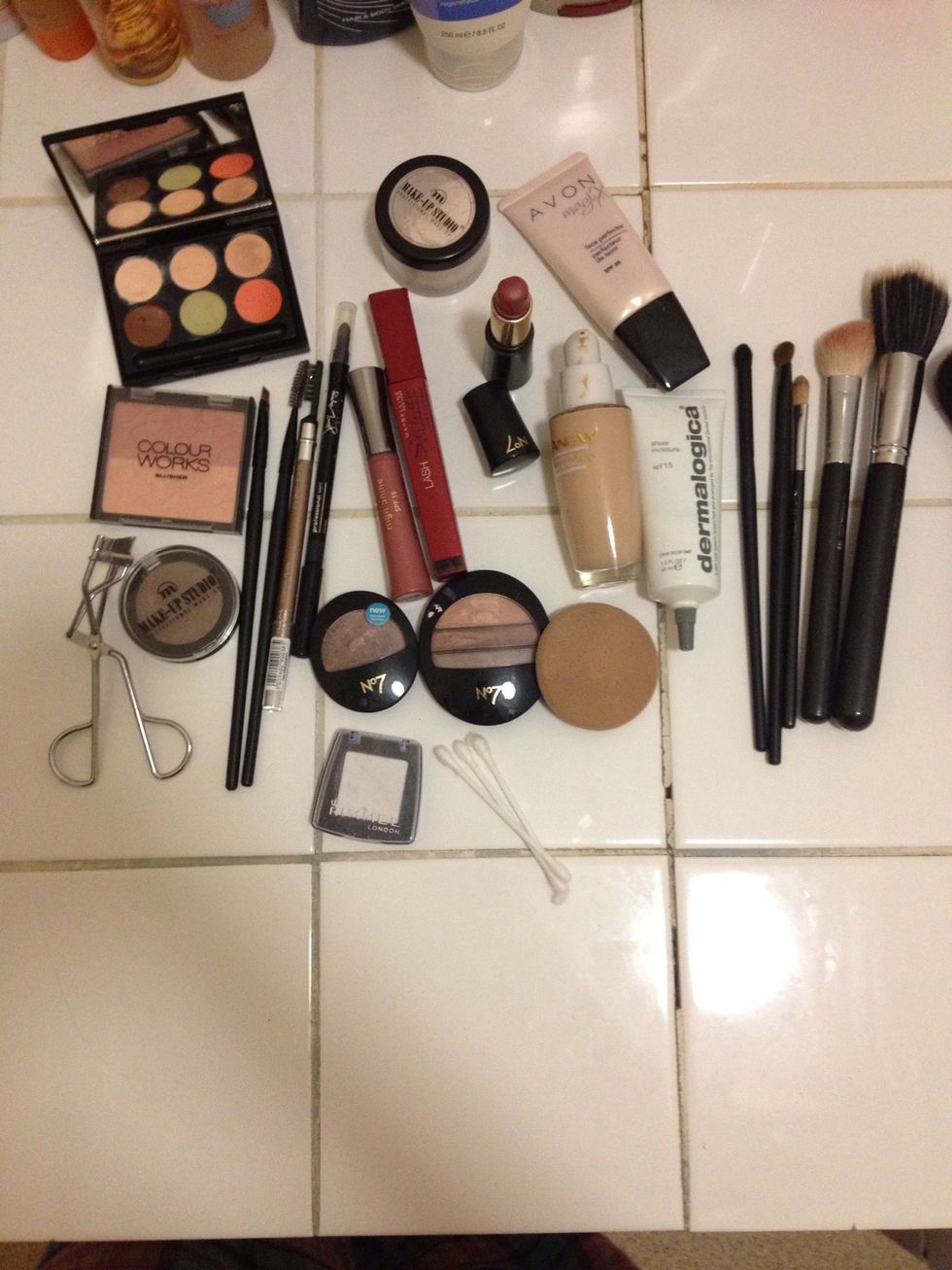 Here are the products I'm using \u263a