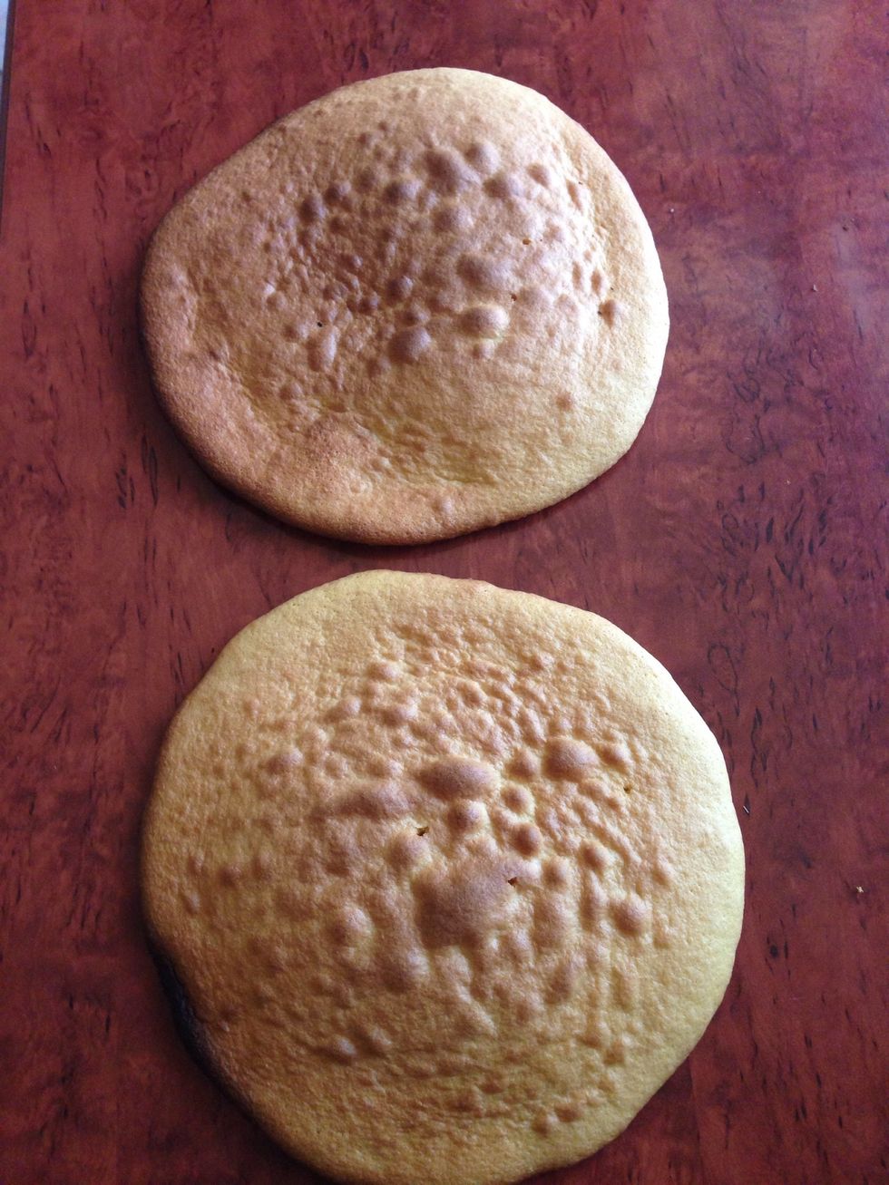 Here are the ready sponges. Smell amazing\ud83d\ude48\ud83d\ude48