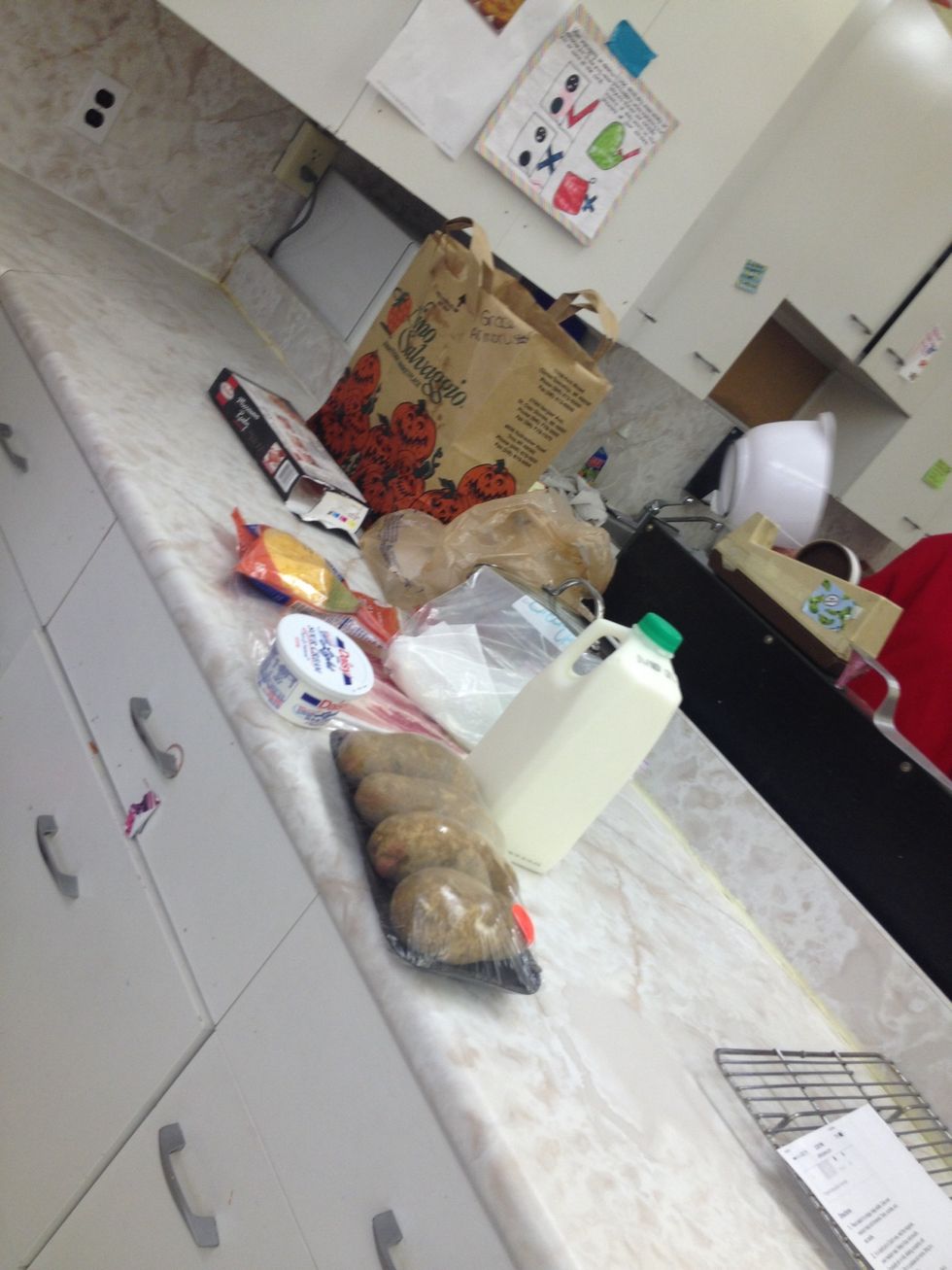 Here are the supplies needed for the soup.