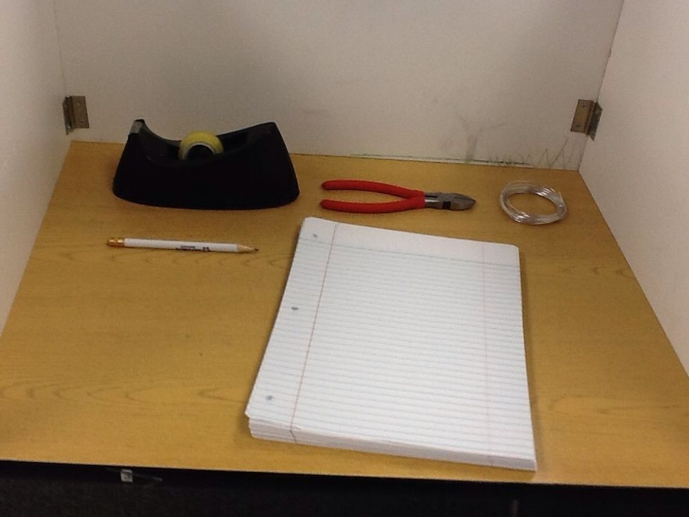 Here are the supplies.