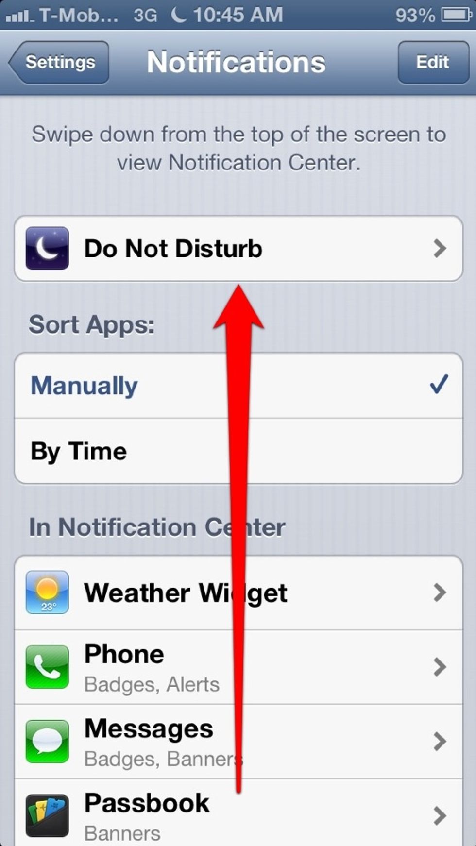 Here Do Not Disturb again.