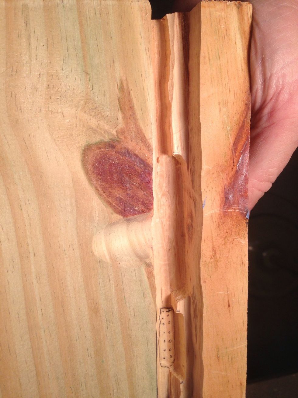 Here goes, I'm going in with Dremel.