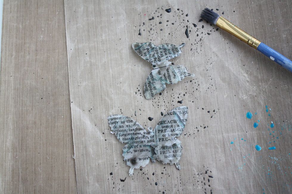 Here I added a darker color