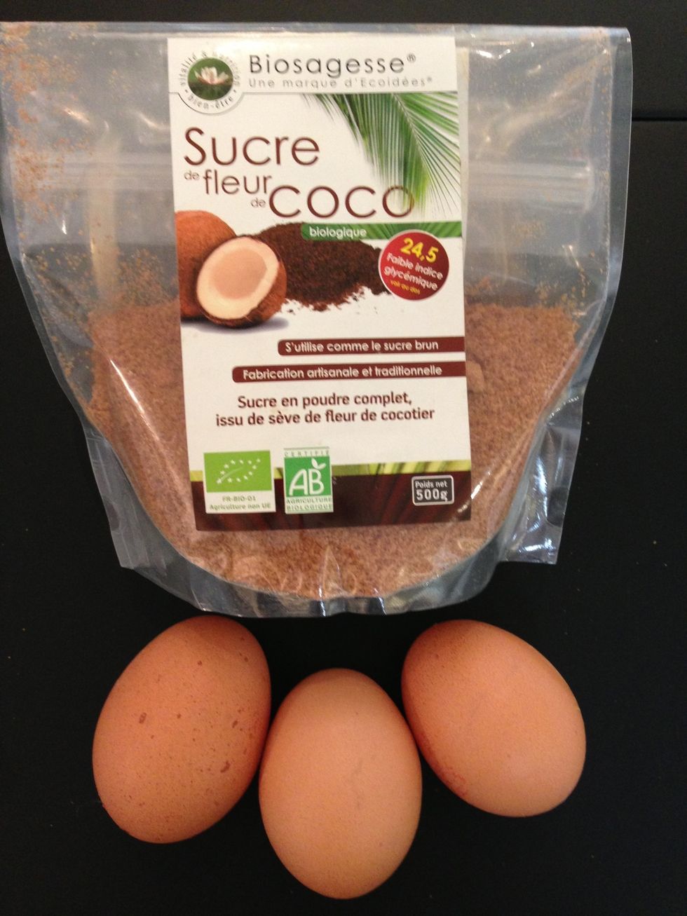 Here i am using coconut sugar.... Low glycemic index