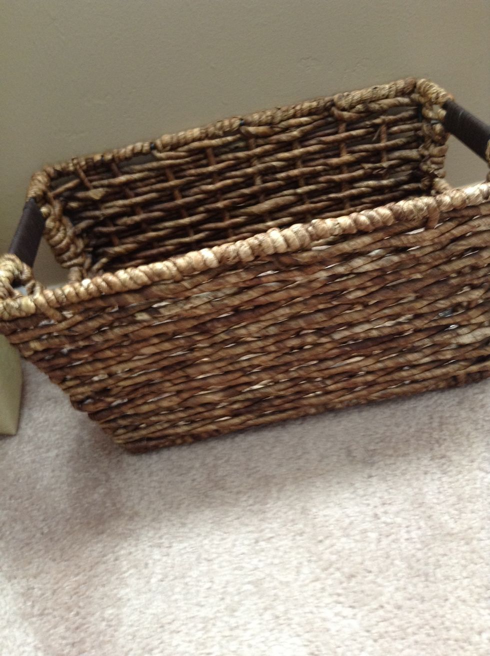 Here, I have a basket for me to put all of my Hanson stuff in.