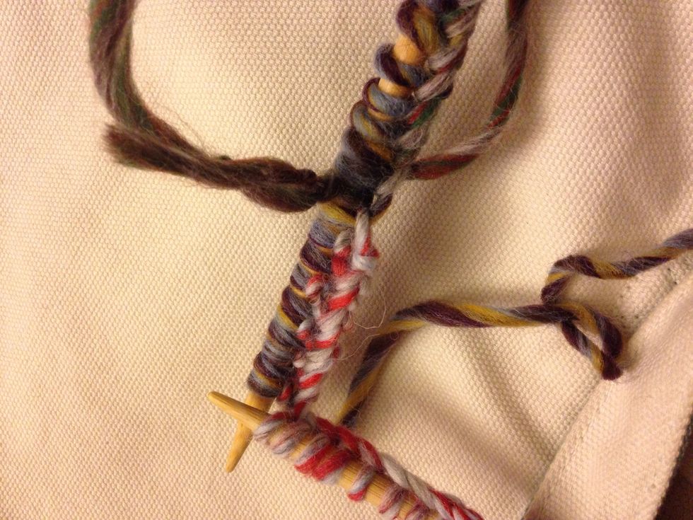 Here, I've done a few, and you can see my marker just chillin'