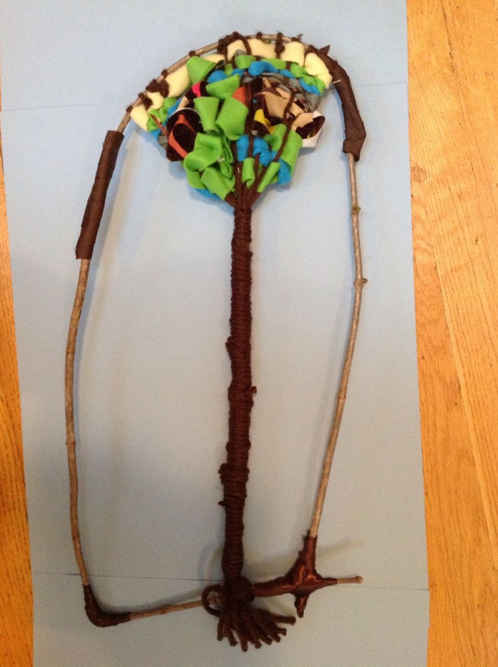Here is a finished tree.