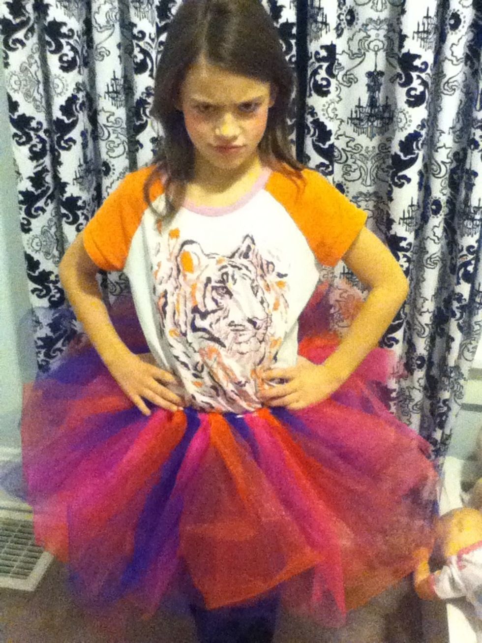 Here is a front view of the finished product.