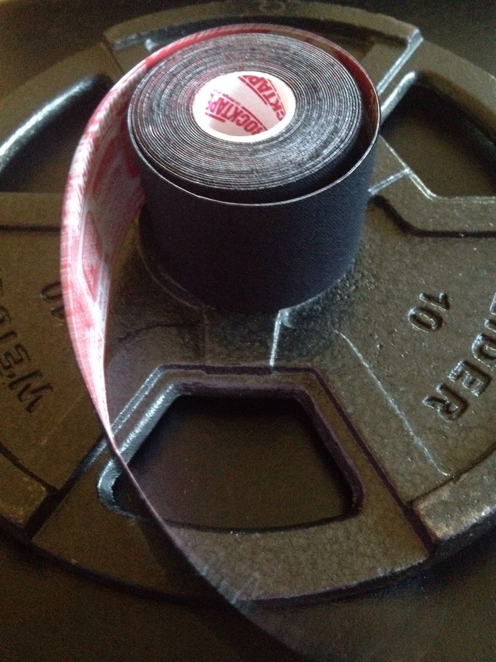 Here is a guide on how to properly apply RockTape to wrist and finger injuries.  RockTape is a premium kinesiology used by fitness enthusiasts and athletes in the Olympics, Ironman, Crossfit, etc.