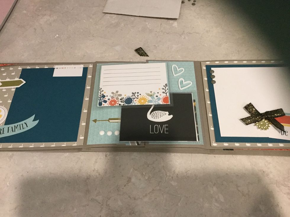 Here is a photo of the flip flaps closed!