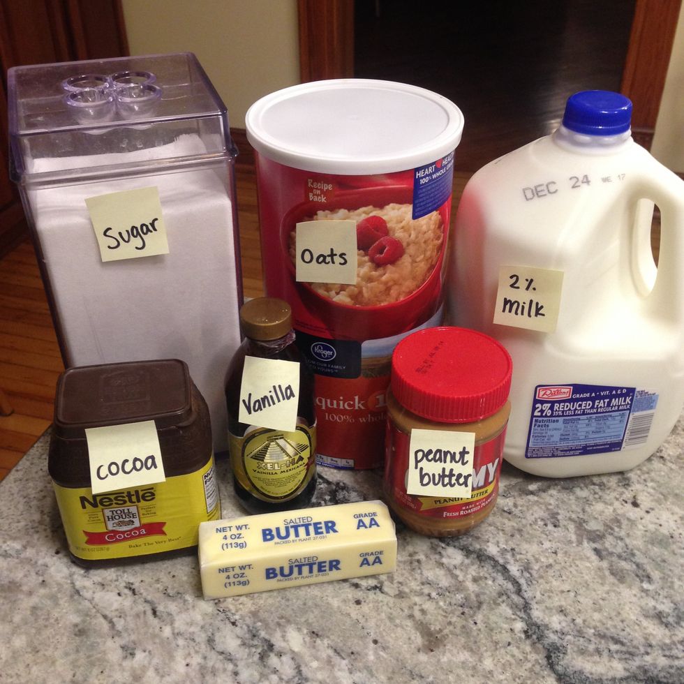 Here is a picture of all your ingredients.