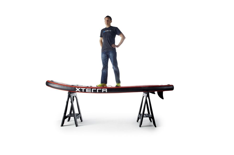 Here is a sample side view of the nose rocker. You can see that it is turning up but the tail is not.