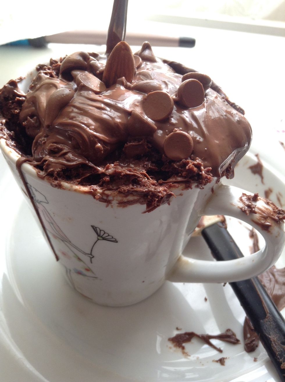 Here is a simple guide to create a simple Nutella Brownie to fight those cravings back FAST. \ud83d\ude0d\ud83d\udc4f\ud83d\udc4a