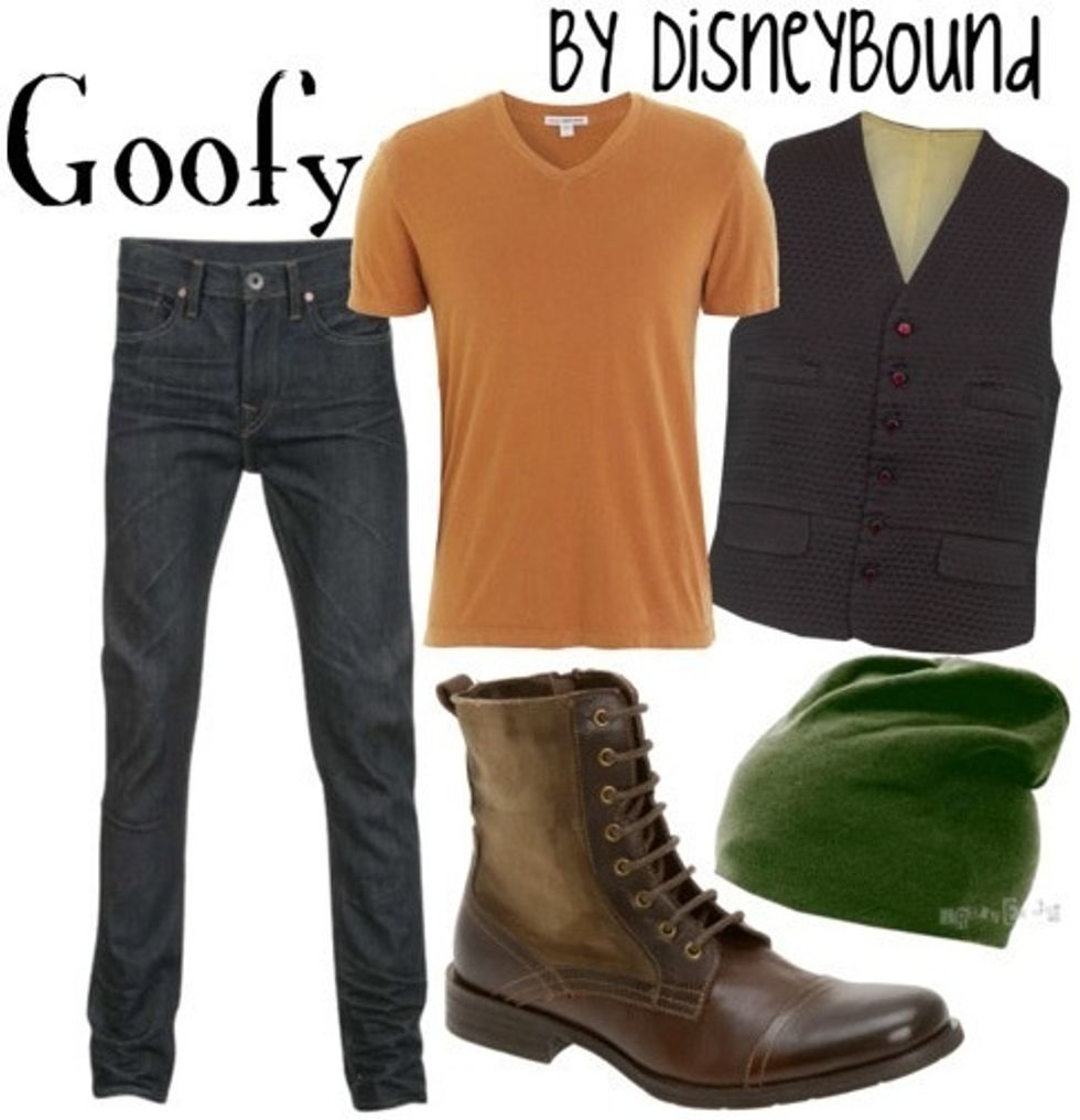 Here is an example for Goofy!